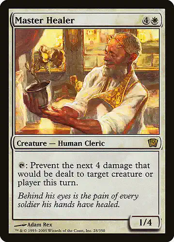 Master Healer - 9ed Spoiler