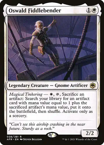 Oswald Fiddlebender - afr Spoiler