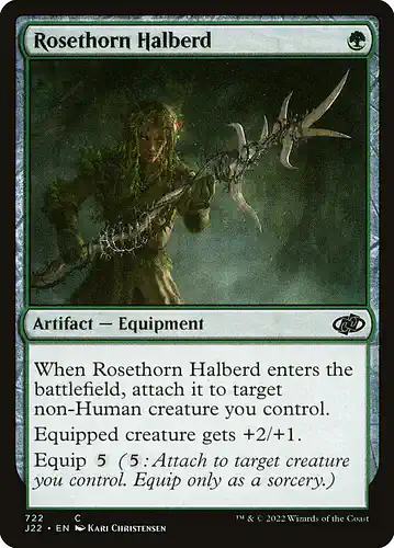 Rosethorn Halberd - j22 Spoiler
