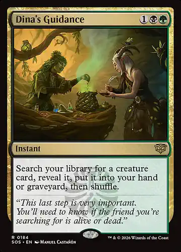 Dina's Guidance - sos Spoiler