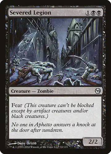 Severed Legion - dpa Spoiler