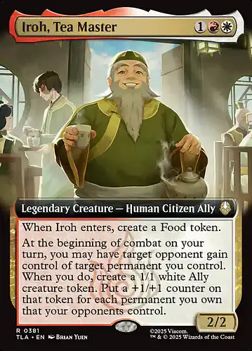 Iroh, Tea Master - tla Spoiler