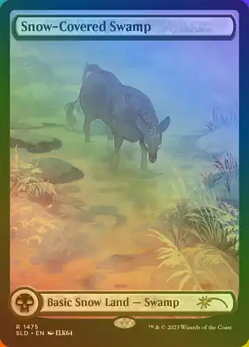 Snow-Covered Swamp - sld Spoiler