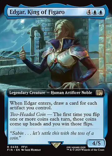 Edgar, King of Figaro - fin Spoiler