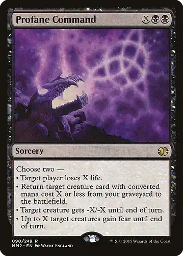Profane Command - mm2 Spoiler