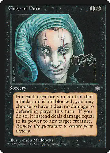Gaze of Pain - ice Spoiler