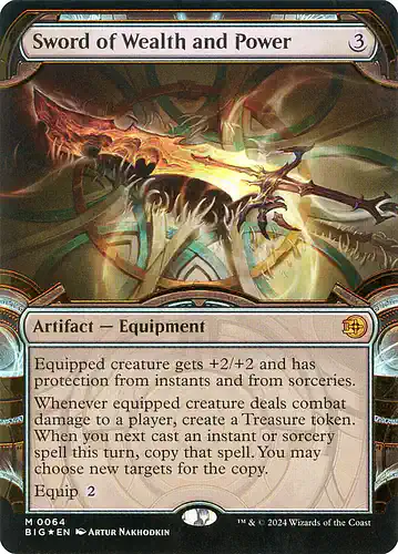 Sword of Wealth and Power - big Spoiler