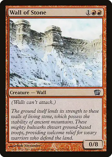 Wall of Stone - 8ed Spoiler