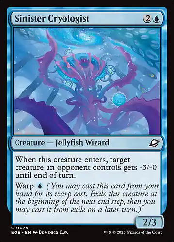 Sinister Cryologist - eoe Spoiler