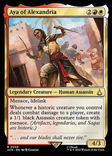 Aya of Alexandria - acr Spoiler