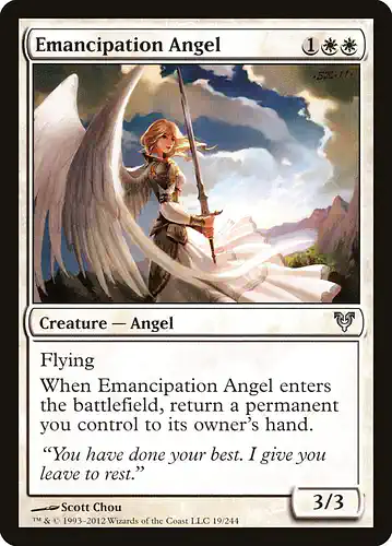 Emancipation Angel - avr Spoiler
