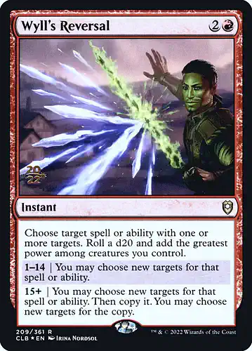 Wyll's Reversal - clb Spoiler