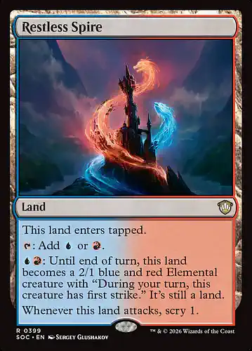 Restless Spire - soc Spoiler