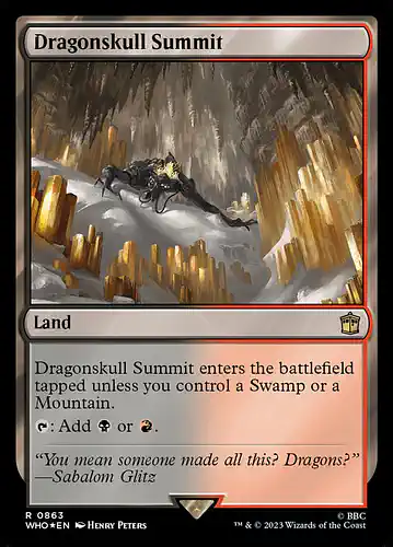 Dragonskull Summit - who Spoiler