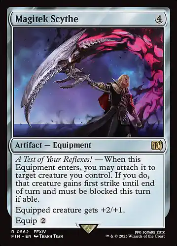 Magitek Scythe - fin Spoiler