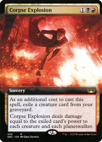 Corpse Explosion - snc Spoiler