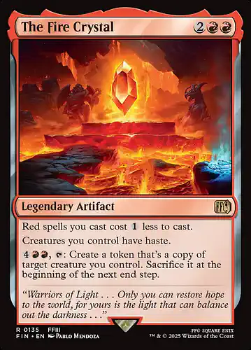 The Fire Crystal - fin Spoiler