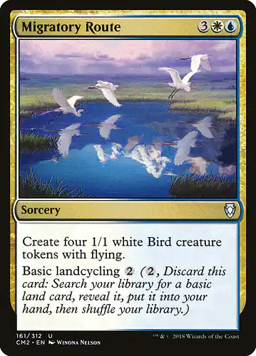 Migratory Route - cm2 Spoiler
