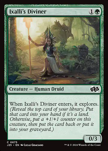 Ixalli's Diviner - j25 Spoiler