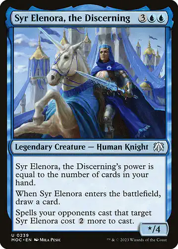 Syr Elenora, the Discerning - moc Spoiler