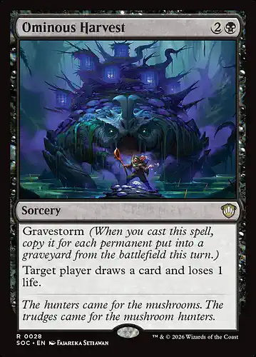 Ominous Harvest - soc Spoiler