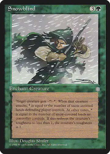 Snowblind - ice Spoiler