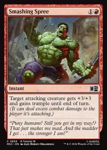 Smashing Spree - msc Spoiler