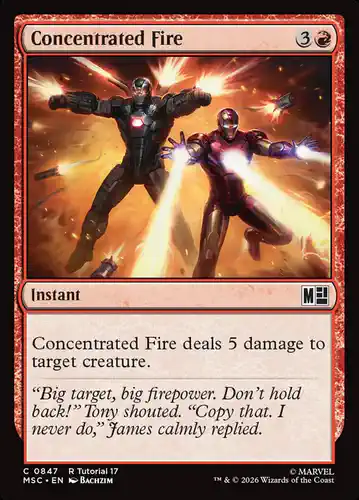 Concentrated Fire - msc Spoiler