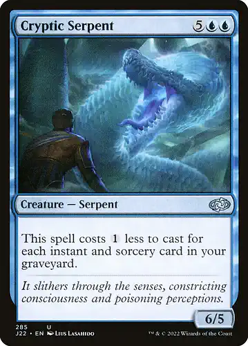 Cryptic Serpent - j22 Spoiler