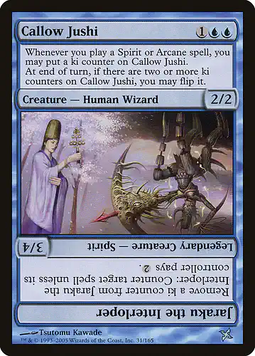 Callow Jushi - bok Spoiler