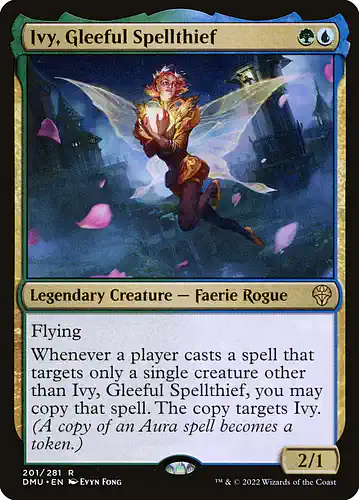 Ivy, Gleeful Spellthief - dmu Spoiler