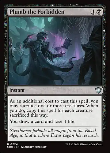 Plumb the Forbidden - soc Spoiler