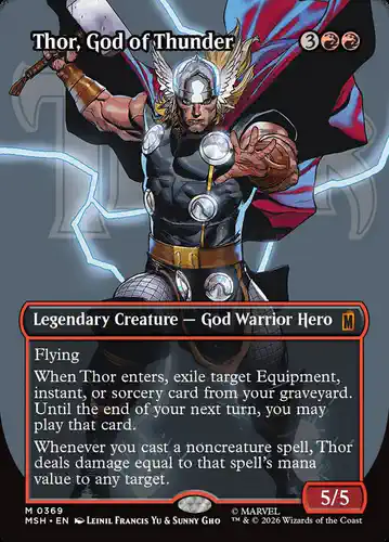Thor, God of Thunder - msh Spoiler