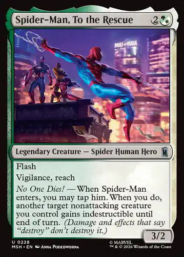 Spider-Man, To the Rescue - msh Spoiler