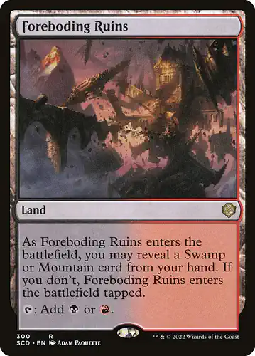 Foreboding Ruins - scd Spoiler