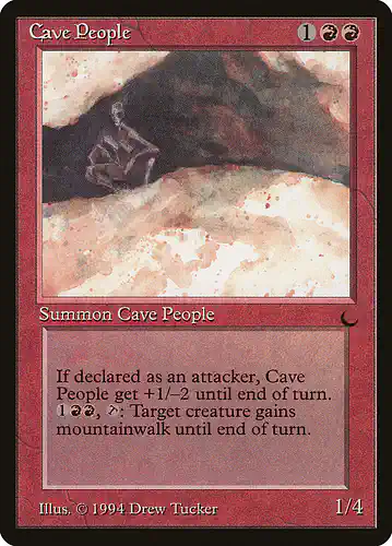 Cave People - drk Spoiler