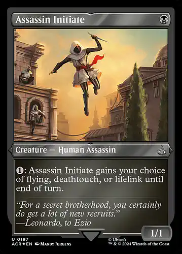 Assassin Initiate - acr Spoiler