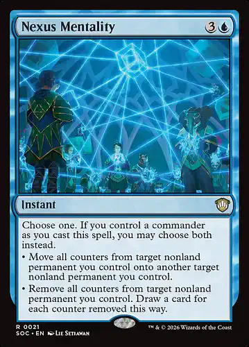 Nexus Mentality - soc Spoiler