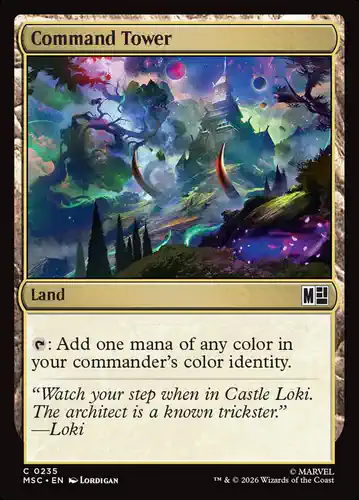 Command Tower - msc Spoiler
