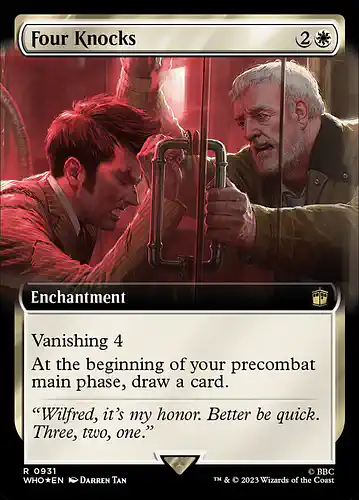 Four Knocks - who Spoiler