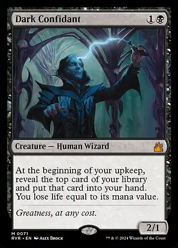 Dark Confidant - rvr Spoiler