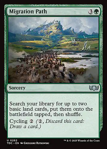 Migration Path - tdc Spoiler