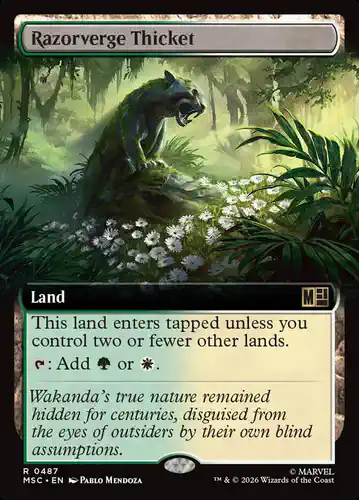 Razorverge Thicket - msc Spoiler