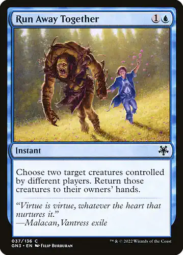 Run Away Together - gn3 Spoiler