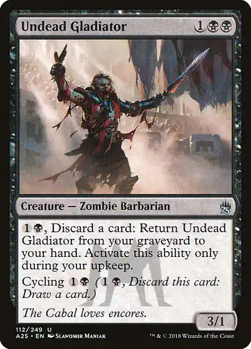 Undead Gladiator - a25 Spoiler