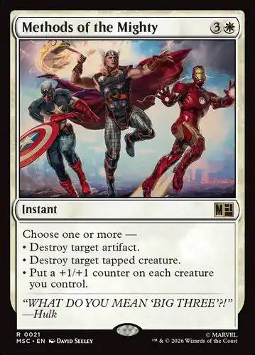Methods of the Mighty - msc Spoiler