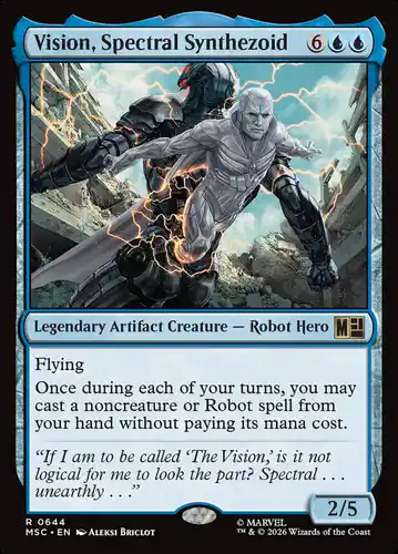 Vision, Spectral Synthezoid - msc Spoiler