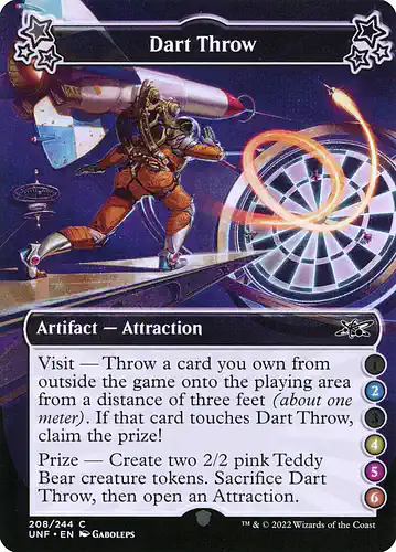 Dart Throw - unf Spoiler