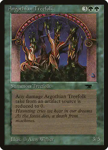 Argothian Treefolk - atq Spoiler