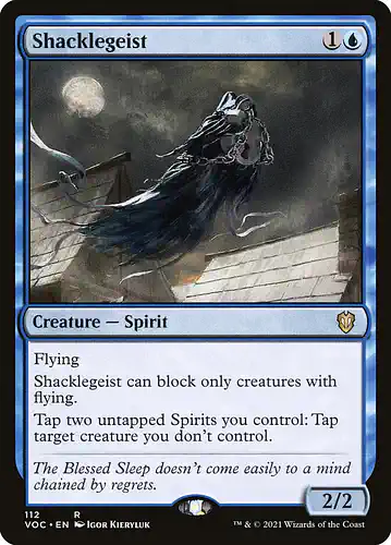 Shacklegeist - voc Spoiler